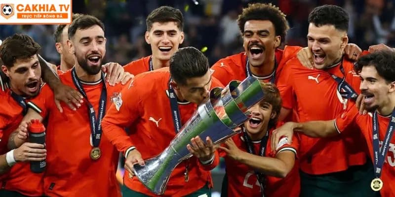 Ronaldo (40 tuổi) tiếp tục tỏa sáng, giúc Bồ Đào Nha vô địch UEFA Nations League