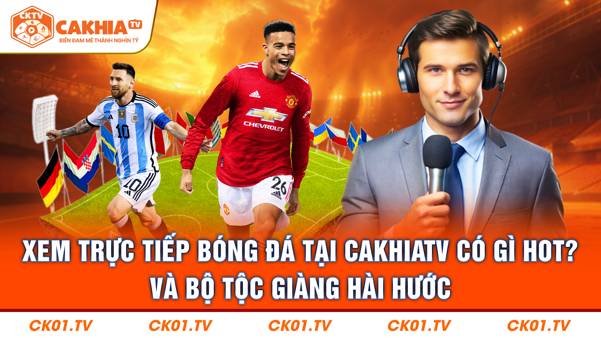 Bình luận viên tại Cakhia